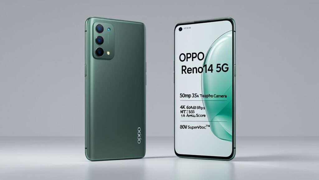 OPPO Reno 14 5G mobile Info-clickworldhub